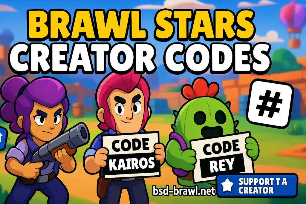 Brawl Stars Creator Codes 