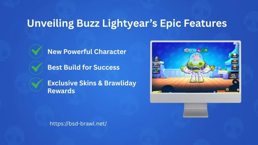 Buzz lightyear features