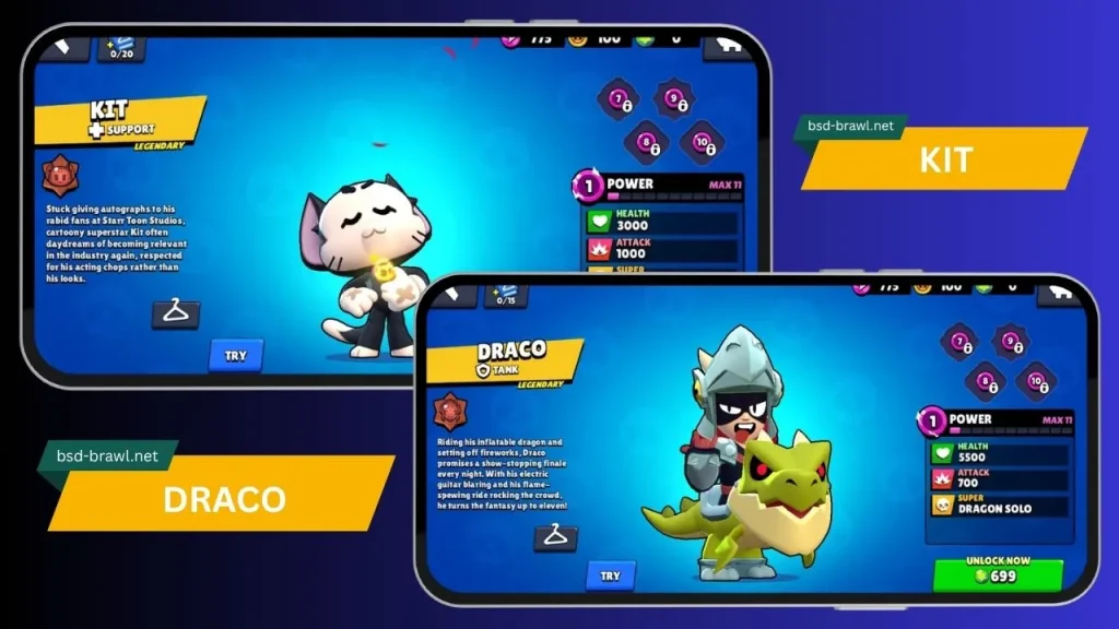 KIT and Draco Brawlers